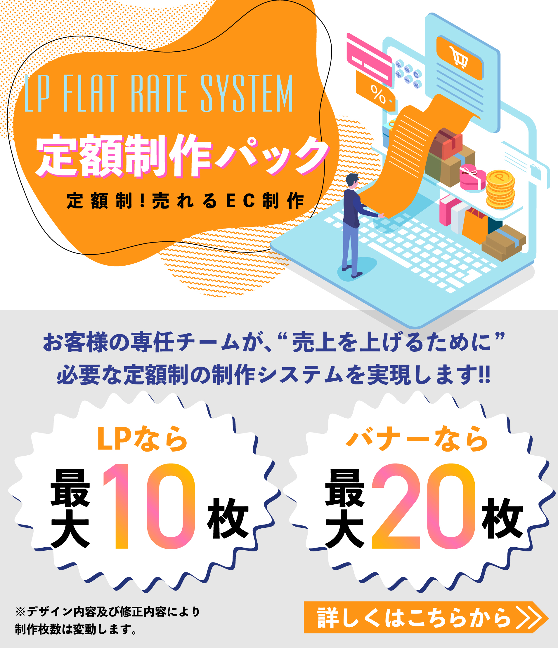 楽天LP制作 定額パック